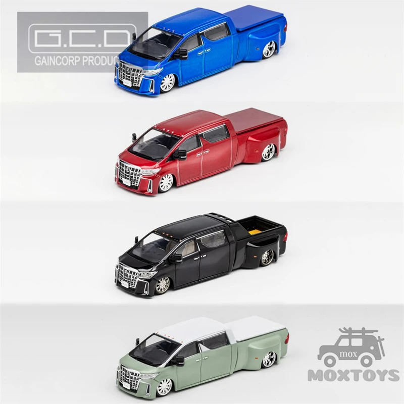 

GCD 1:64 Alphard NATS Alphard Super Dually Truck RHD Diecast Model Car