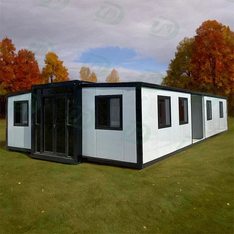 Luxury 40 FT 3 Bedrooms Contain House Customized Window And Door Container Home Five Years Warranty Container House