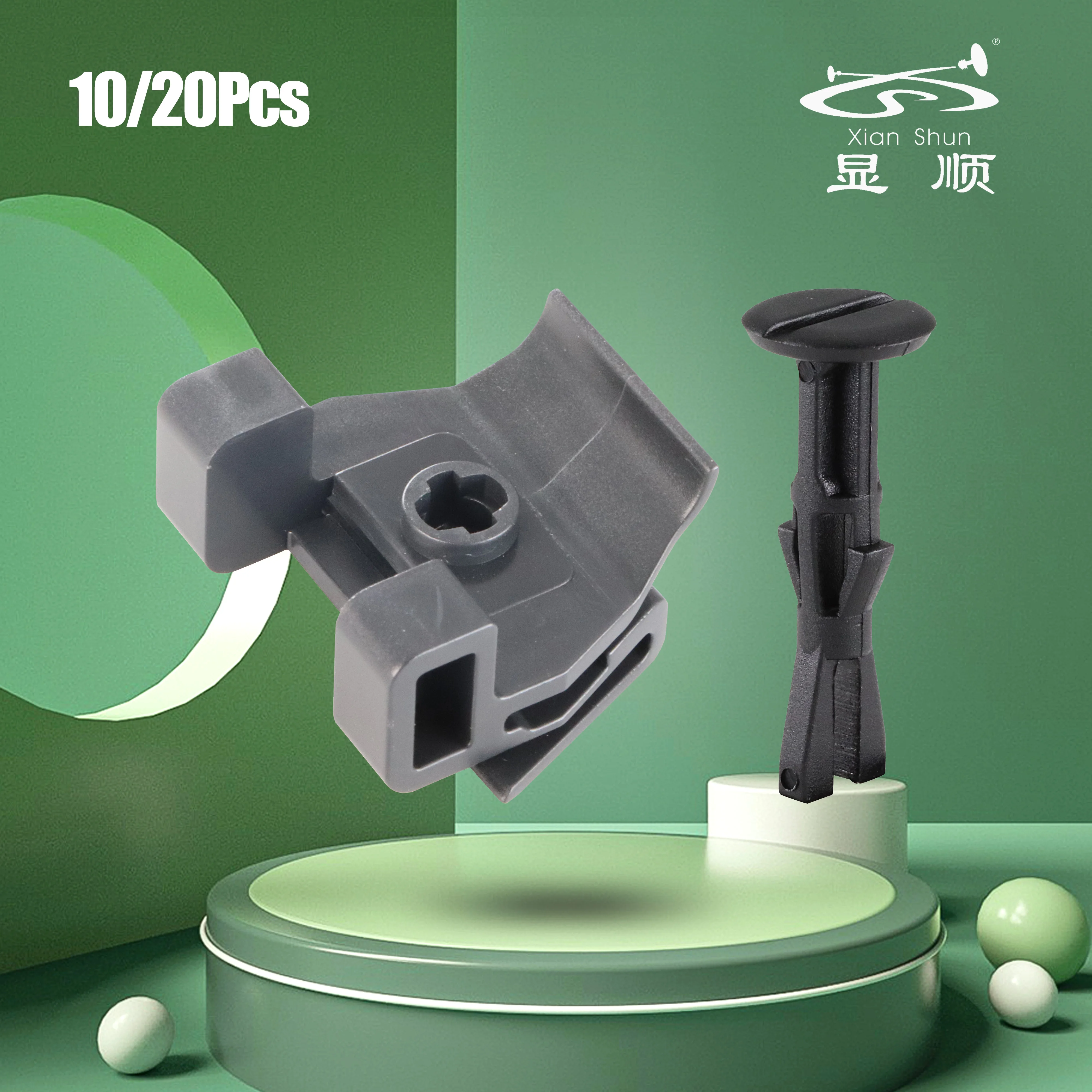 

10/20Pcs Dark Grey/Black POM/PA Front Bumper Car Fastening Clips Car Accessories For Toyota 5387906100 5387930040 4774950090