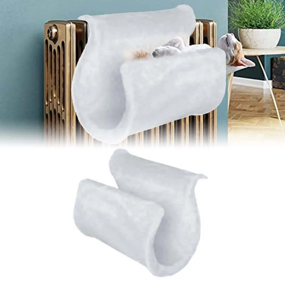 Radiator Pet Bed Hanging Cat Bed Cozy Home Environment Cozy Warmth Metal Frame Plush Comfort For Cats For Small Dogs