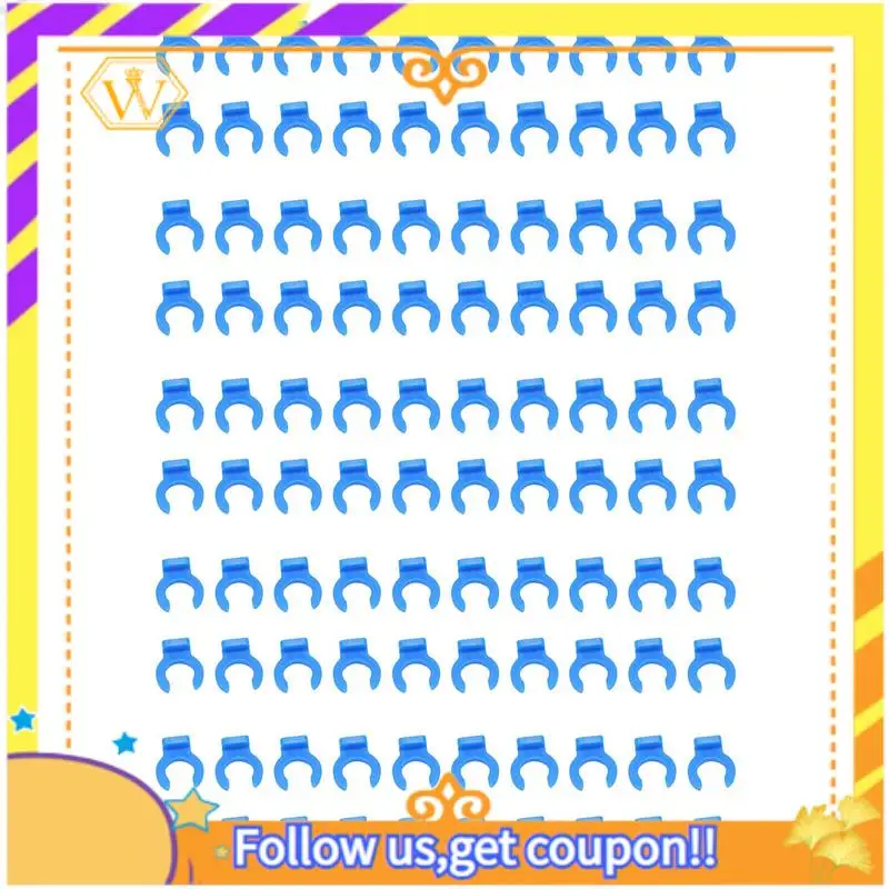 Latest-3D Printer Pneumatic Connector Clip Is Suitable For PC4-01, PC4-M6, KJH04-M6, PC4-M5 Pneumatic Connector(100 Pcs)