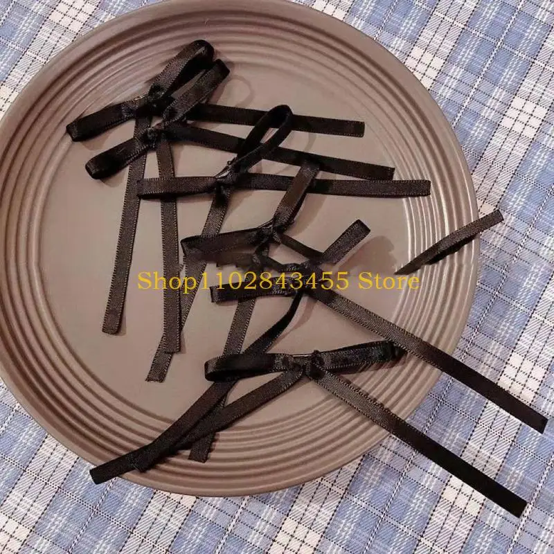 

49MC 2pcs Sweet Hair Clip Harajuku Bowknot Duckbill Hair Clip for Ponytail Bangs Hairpins for Teenagers Children