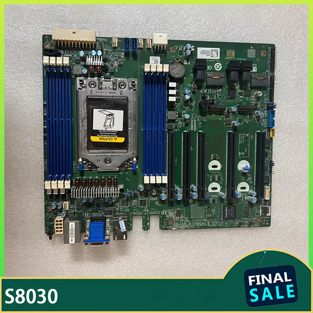 

Server motherboard 280W Supports single channels 7002/7003 PCIE4.0 u.2 S8030
