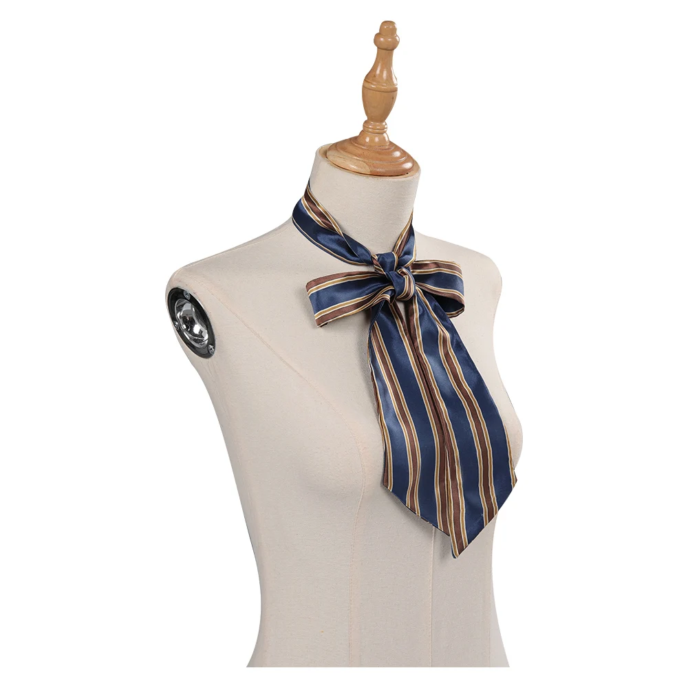 M3gan Necktie Cosplay Costume para Crianças, Presentes de Halloween, Acessórios de Figurinos, Filmes, M3GAN, Fantasia Props, Girls Neck Tie, Peruca para Mulheres