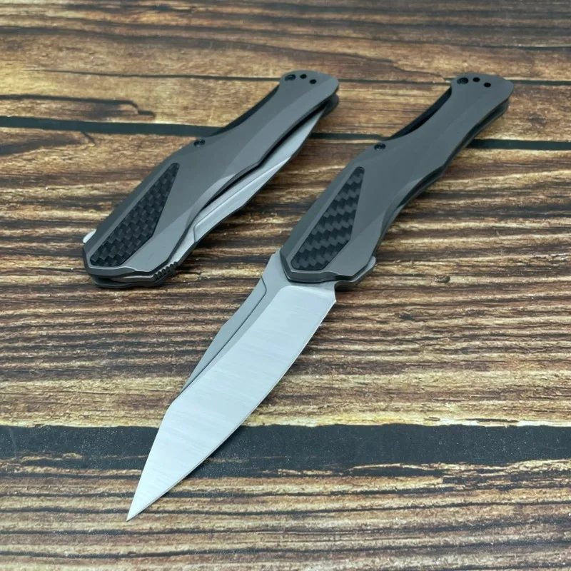 

New tactical survival knife KS 5500 D2 blade aluminum alloy handle outdoor pocket knife camping hiking hunting tool men's gift