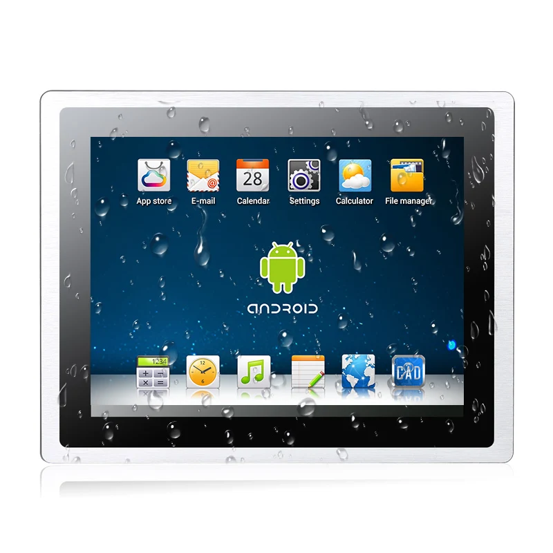 

MS12 12.1 Inch Android 5.1 Touch Screen Embedded Industrial Rugged Seamless Front Panel Panel PC All in One Computer