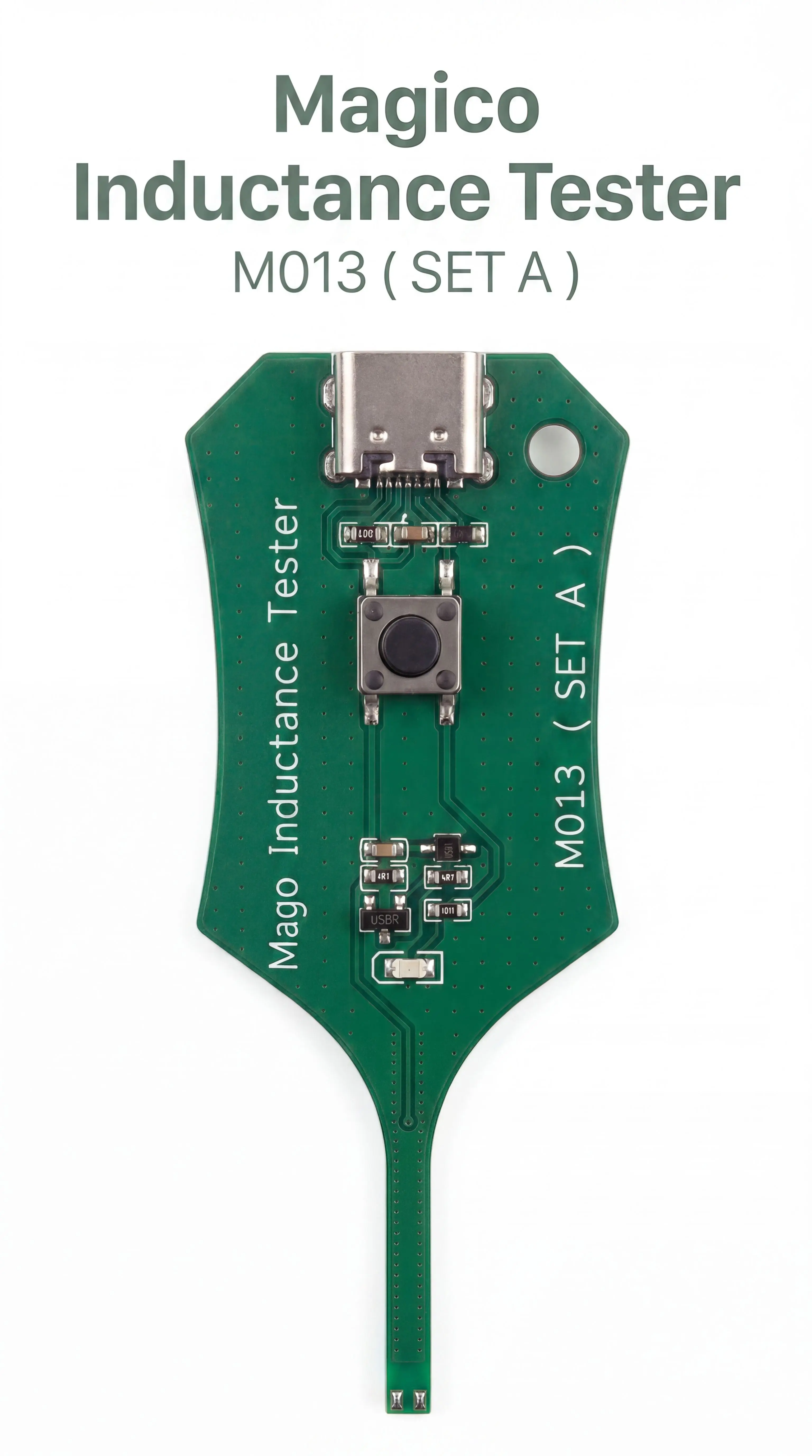 Magico Elektromagnetischer Frequenzanalysator USB Typ-C 5V Betriebener Induktivitätstester für Berührungslose Prüfung von Induktoren – Detail 5