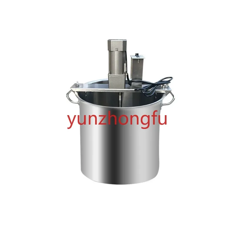 Full-Automatic Hotpot Condiment Frying Machine Commercial Porridge Bean Paste Chili Sauce Cold Shrimp Curd Wok Sauce Mixer