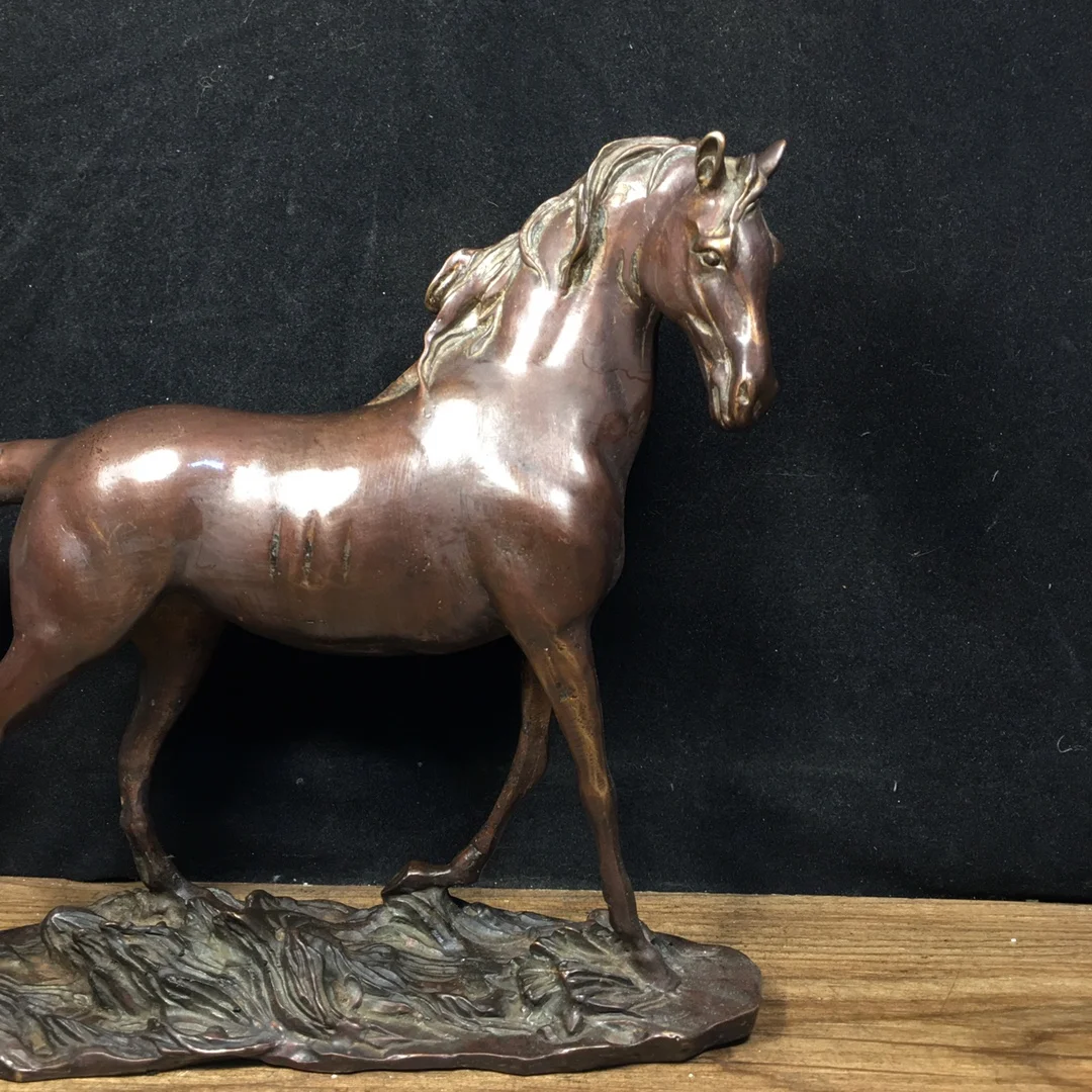 

Home Decoration pure Copper Pony Ornaments with Exquisite Workmanship and Exquisite Appearance