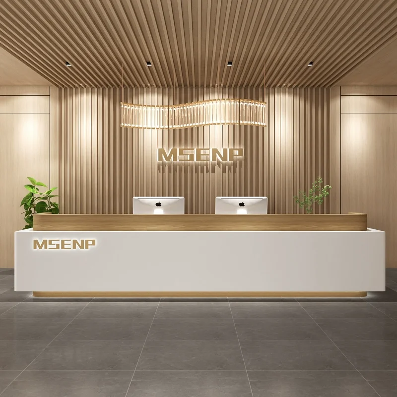 Conference Office Reception Desks Store Nail Checkout Advisory Reception Desks Display Hotel Mostrador Recepcion Furniture