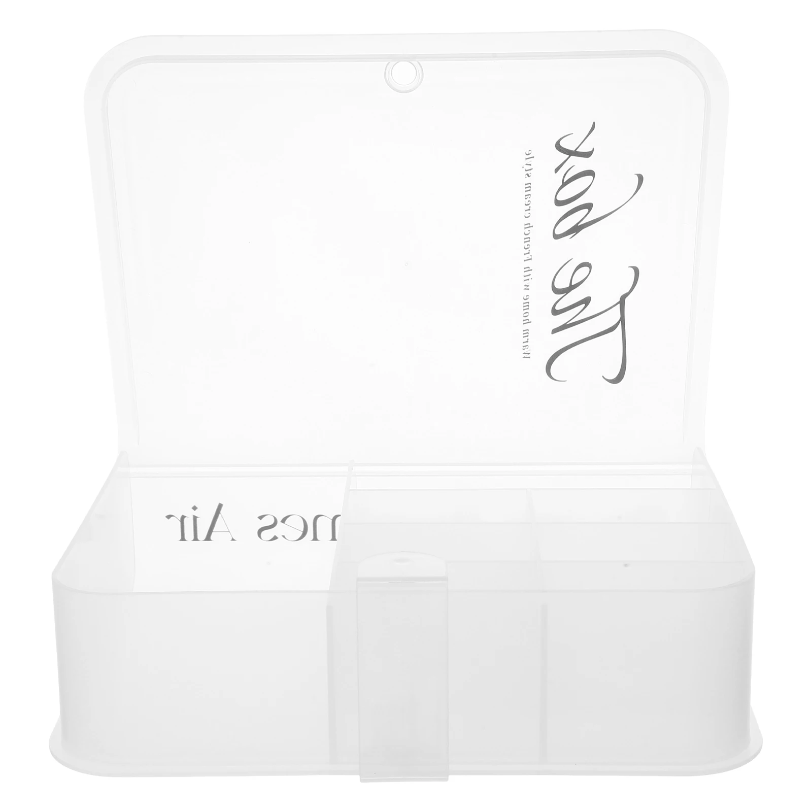 

Book Shape Storage Box Jewelry Organizer Desktop Earring Holder PP Drawer Women Case Portable Storage Solution Multifunctional