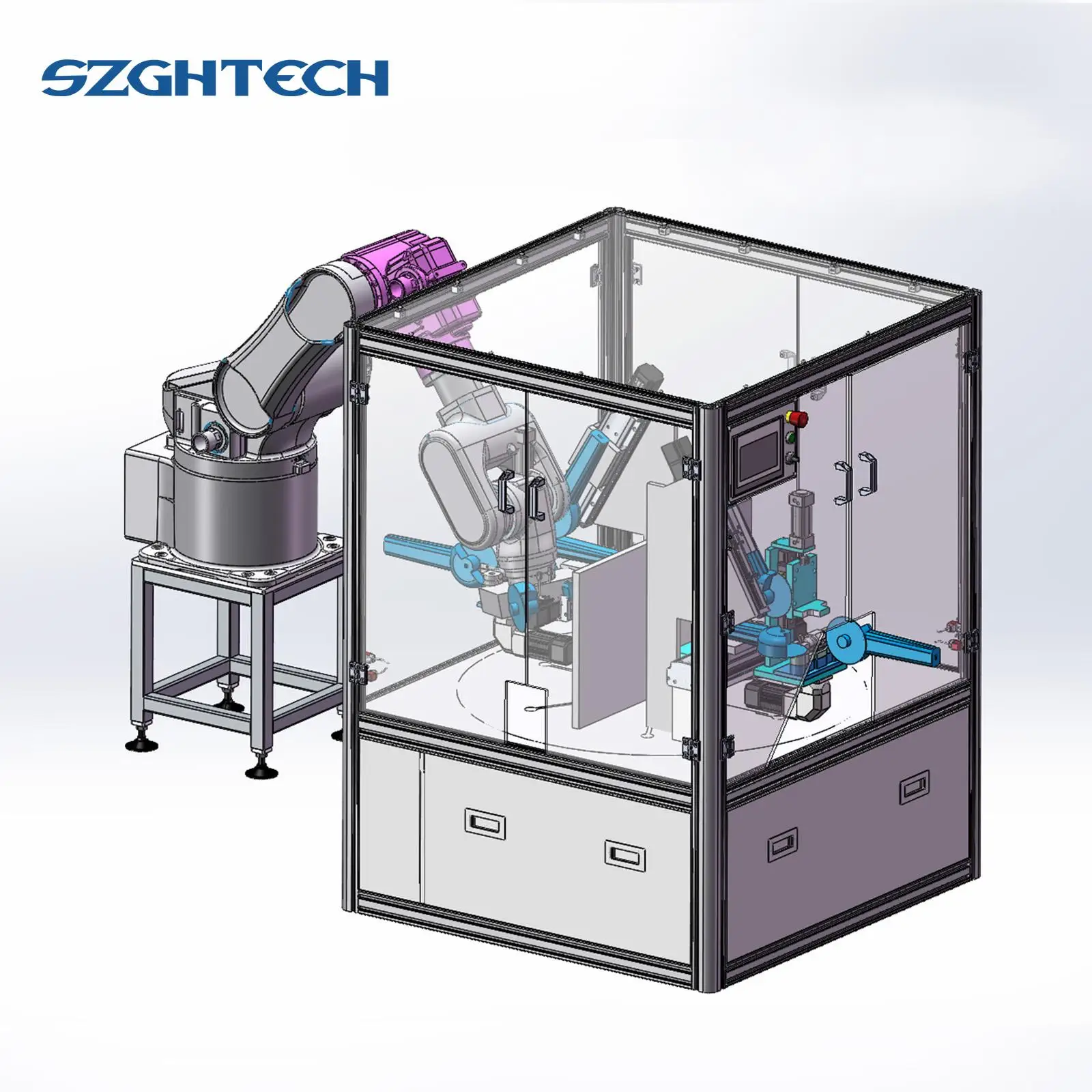 SZGH-M1000-E-6 Manipolatore Mini Professionale Rettifica Robot Braccio Manipolatore 6 Assi Braccio Robot per Rettifica Lucidatura Braccio Robot