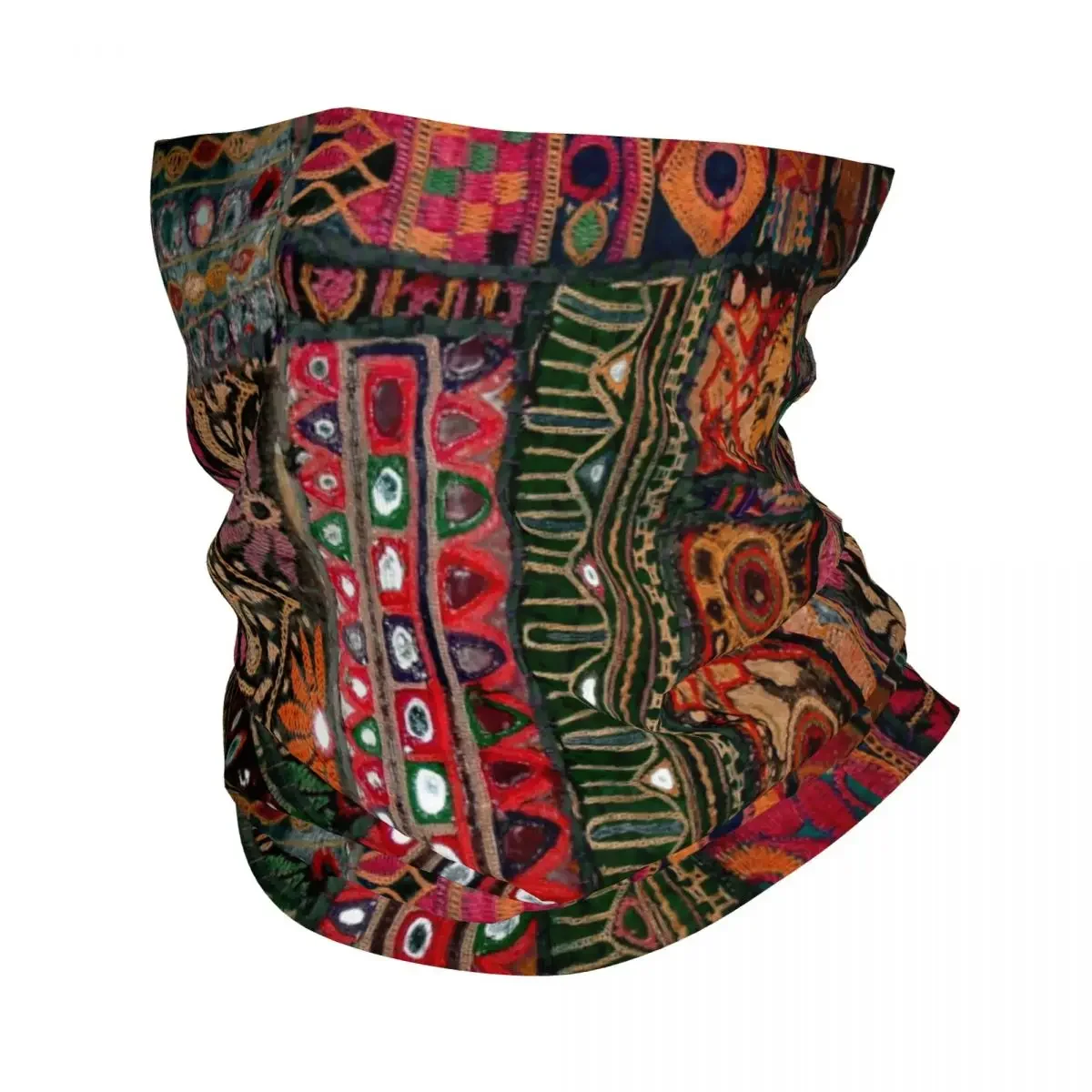 Morocco Style Bohemian Bandana Neck Gaiter Printed Balaclavas Wrap Scarf Warm Headwear Fishing Unisex Adult Breathable