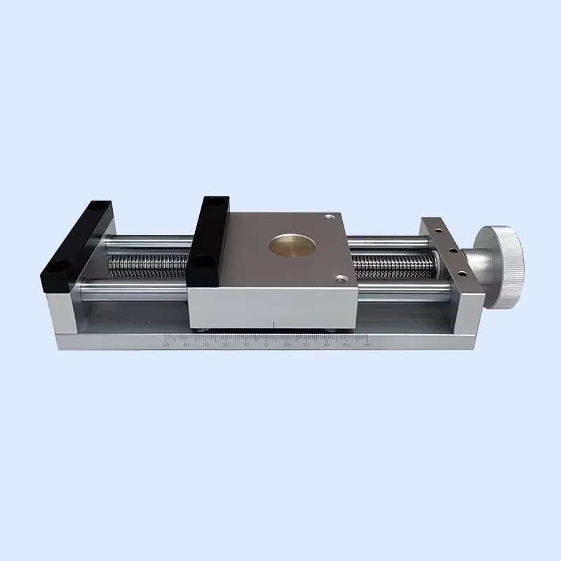 Manual stretching platform/X-axis displacement stage/translation stage/Linear stretching slide PT-25(with pressure plate)