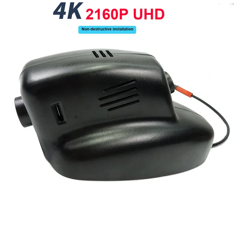 4K 2160P Car Wifi Dashcam Video Recorder DVR For Land Rover Jaguar Freelander 2 Discovery 4 XF X-JL 2015 Control By APP