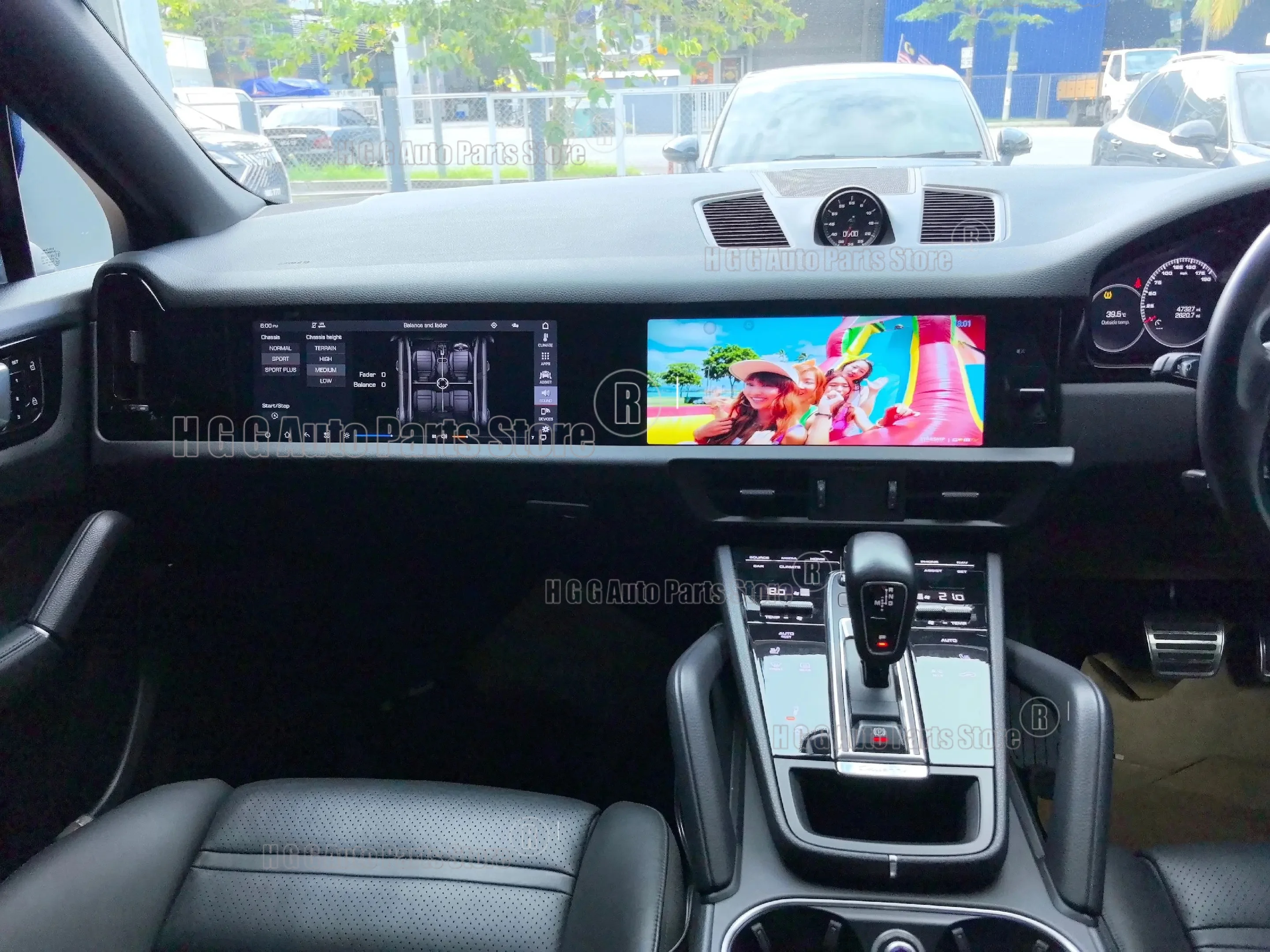 For Porsche Cayenne 2018 2019 2020-2023 Car Android Auto Carplay Radio Stereo Multimedia Navigation Dual Screen GPS Video Player