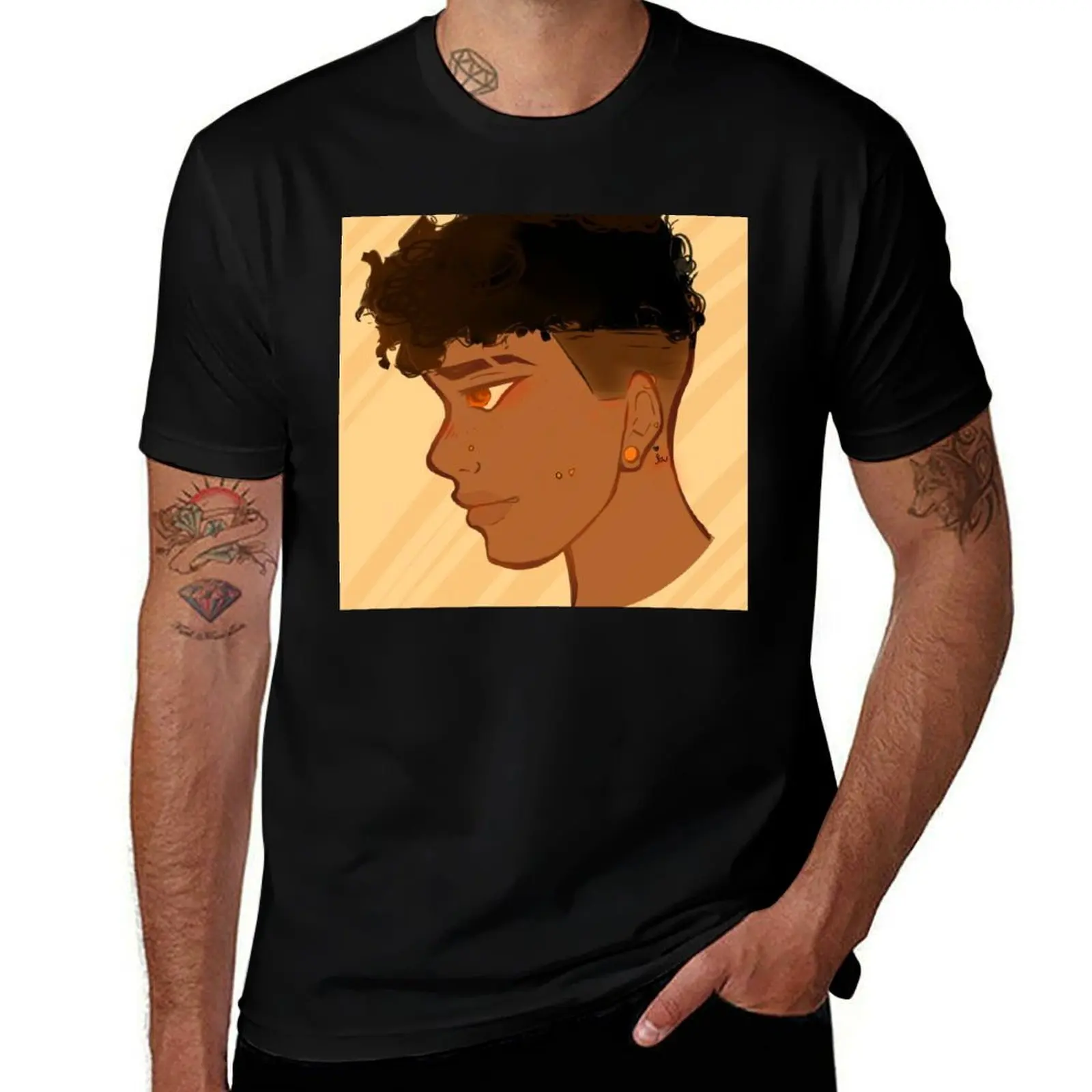 

Modern Boy with Piercings T-Shirt hippie clothes plus size clothes funny gifts mens workout shirts