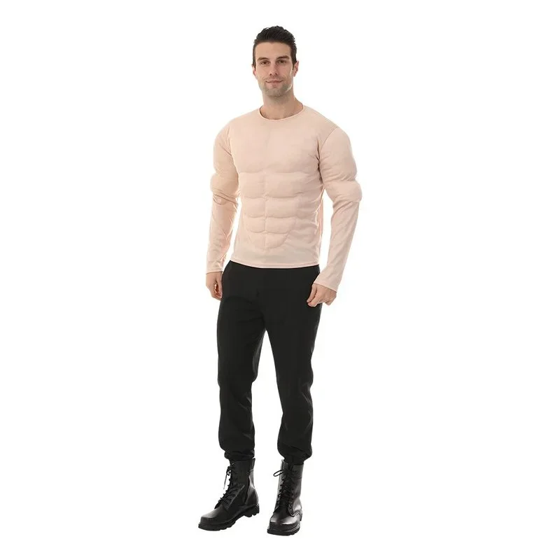 RT01 disfraz de Halloween divertido hombre musculoso traje de Cosplay para fiesta de cumpleaños ropa de hombre carnaval Pascua Purim Fancy Dre & Gf1