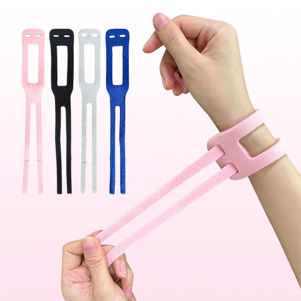 جديد ألياف البوليستر مطاطا ضغط المعصم حزام مريح بلون اللياقة البدنية الأساور المعصم دعم الفرقة الوقاية من التواء