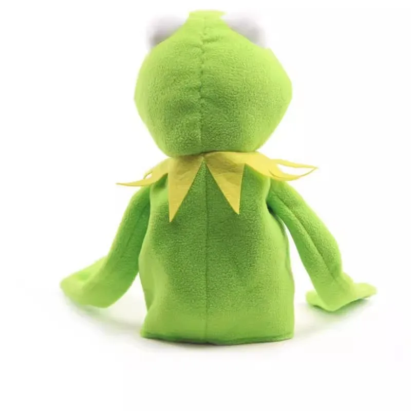 Novo cutethe sapo engraçado boneca de pelúcia fantoche de mão 40cm crianças brinquedos de pelúcia para crianças