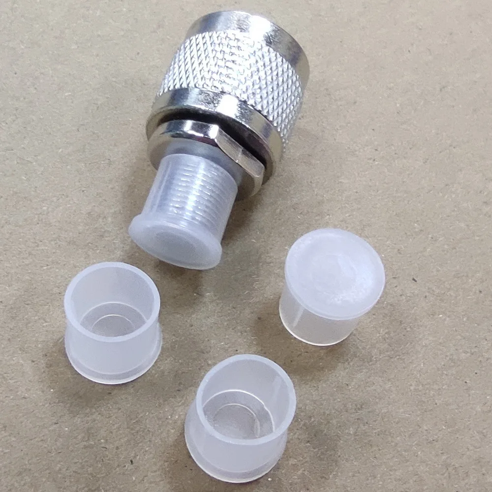 Защитная крышка разъема типа F, ТВ-приемник CATV, британская система, неиспользованный ТВ-сигнал, разъем F, защитная крышка, 50 шт.