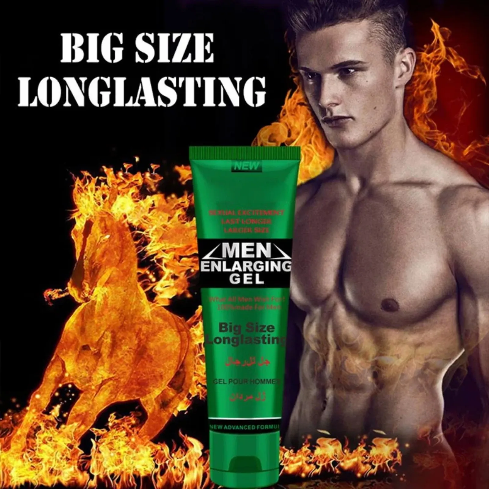 Men\'S Massage Cream Becomes Longer And Thicker Enhancement Cream, Men\'S Energy Cream Delay Performance Strength