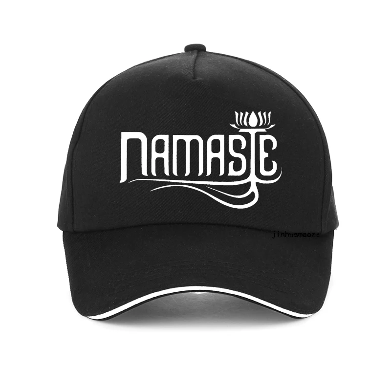 

Om women hat Namaste Yoga printing Baseball Cap Indian Namaste Words religion Lotus Yoga golf Caps Adjustable snapback hats