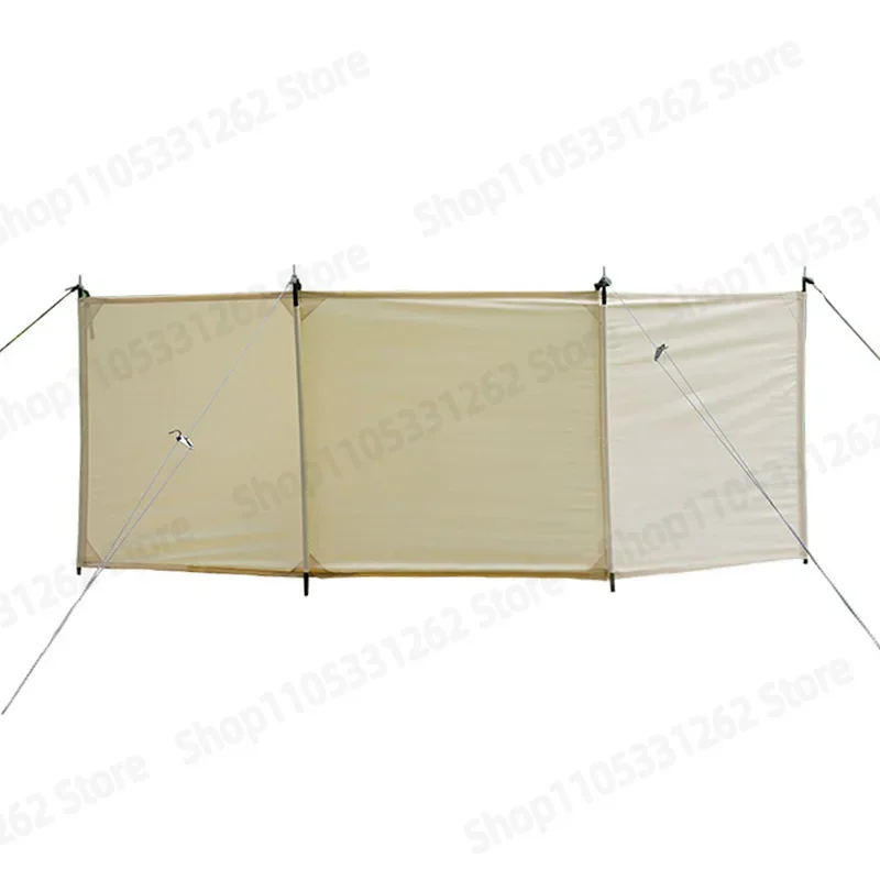 Outdoor Camping Windbreak Screen Fire Pit Wind Guard Shield for Tent Stove Portable Privacy Fence for Picnic