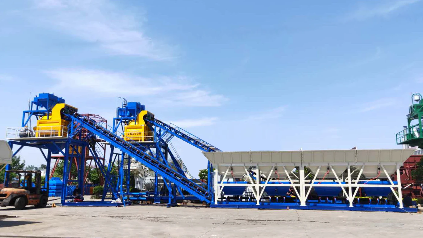 Free Foundation Large 120m3/H Concrete Batching Plant MHzs120 Ready Mixed Plant For Sale