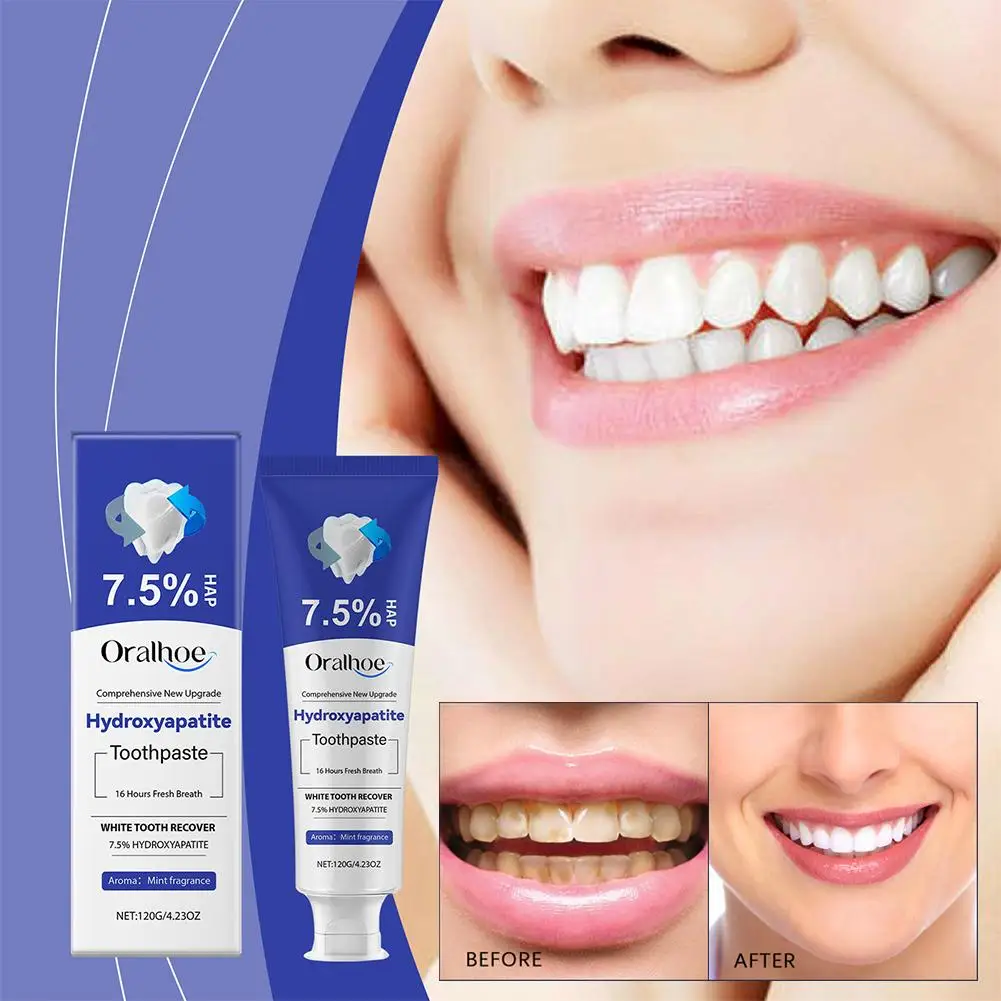 

120g Toothpaste,Gentle,Breath Refreshing Whitening Stain Toothpaste,Intensives Paste,Oral Removal Tooth Care Z5N5