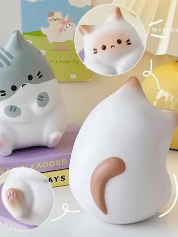 Мультяшные игрушки-кошки из полиуретана