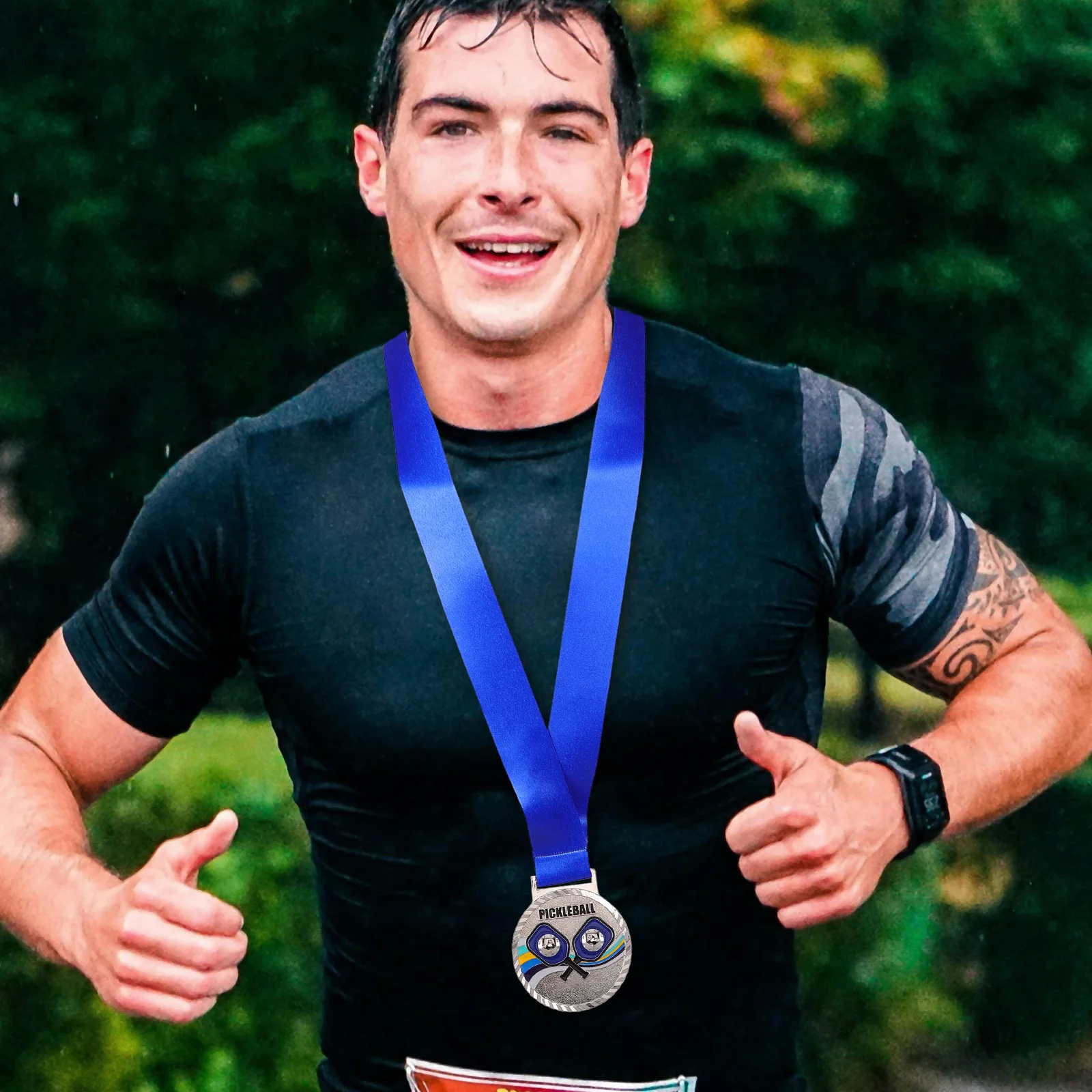 وسام رياضية لمسابقات كرة البيسبول بتصميم المينا وجائزة معدنية للفائزين والمشاركين في ألعاب الحفلات للبالغين