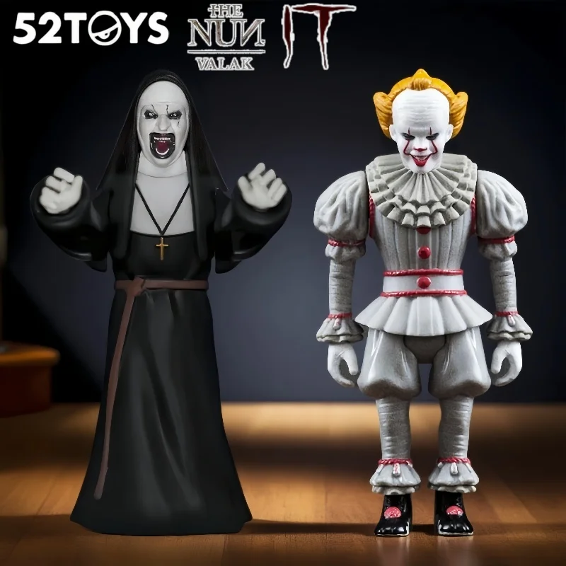 

В наличии 9,5 см 52 игрушки Стивен Кинг'S It Pennywise The Nun Valak Dance Of Lightning Series Фигурка Аниме Игрушки Терор Подарок