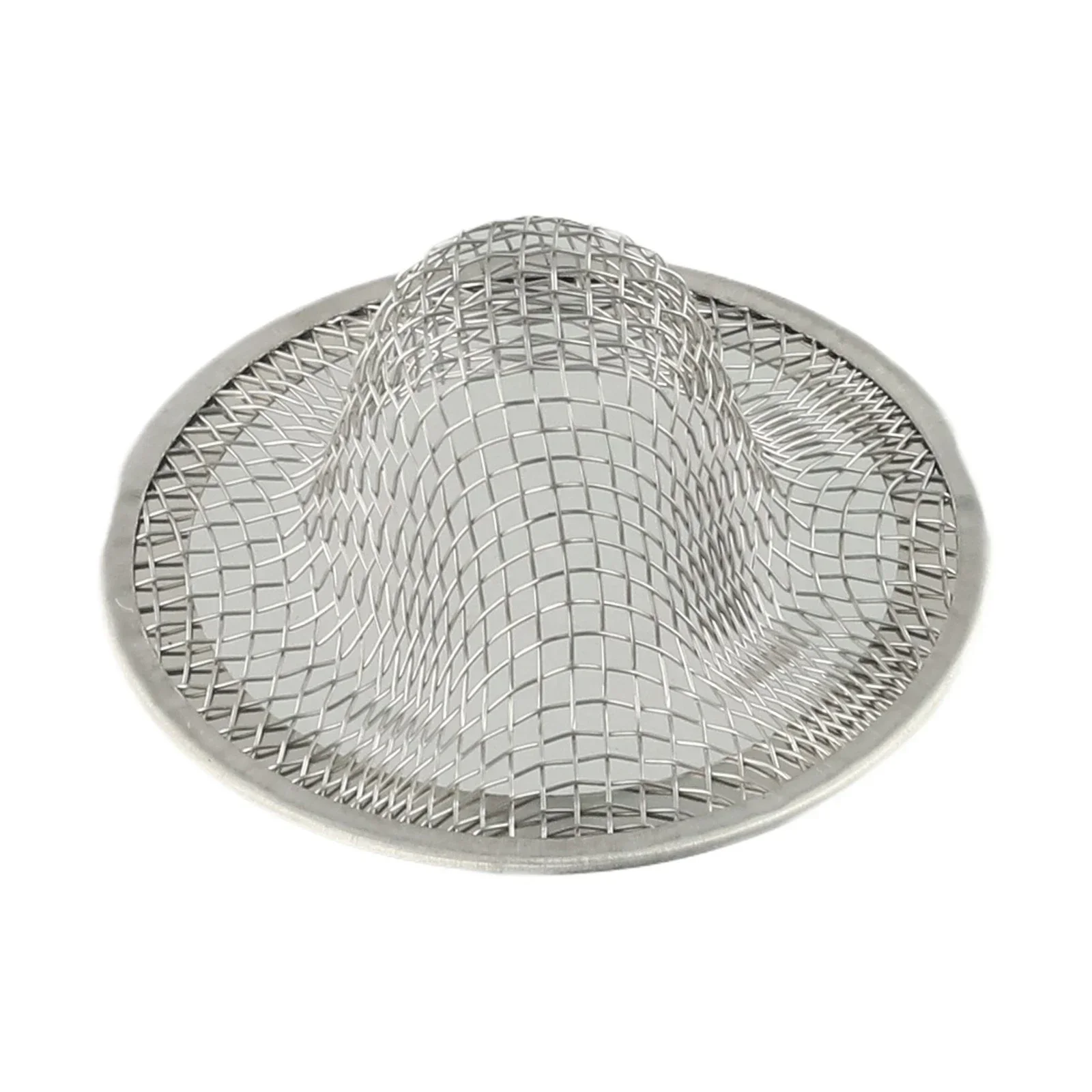 Hair Catcher Drain Strainer Filter Cover For Bath And Kitchen Sink Shower Stainless Steel Build To Block Debris And