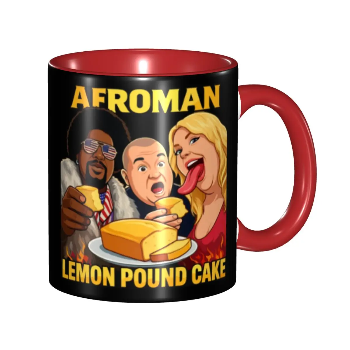 High Quality Afroman Justice For Lemon Pound Cake Accessories Mug Novelty Coffee Cup