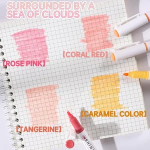 4 Warna Stabilo Pena Bersinar Stabilo Spidol Kawaii Perlengkapan Alat Tulis Kembali ke Sekolah Aksesoris untuk Anak Perempuan Siswa 6 pena korea penjualan terbaik - №