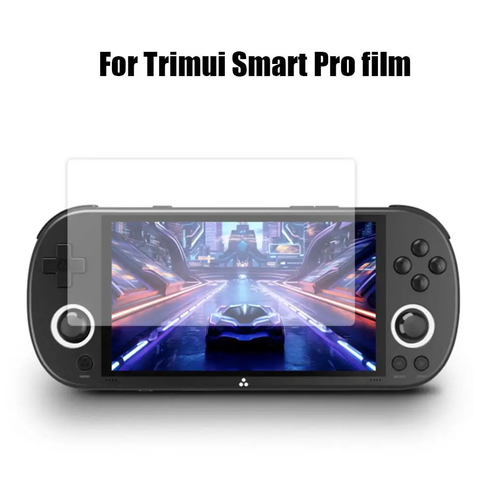 Transparent For Trimui Smart Pro Screen Protector Soft Film PET Protective Film Games Console Accessories Wholesale E1L8