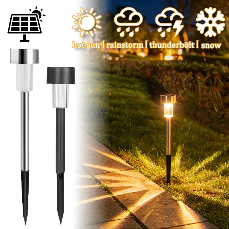 

Outdoor Solar Garden Lights Waterproof Lantern Solar Powered Lamp Landscape Lighting Pathway Yard Lawn Garden Decor