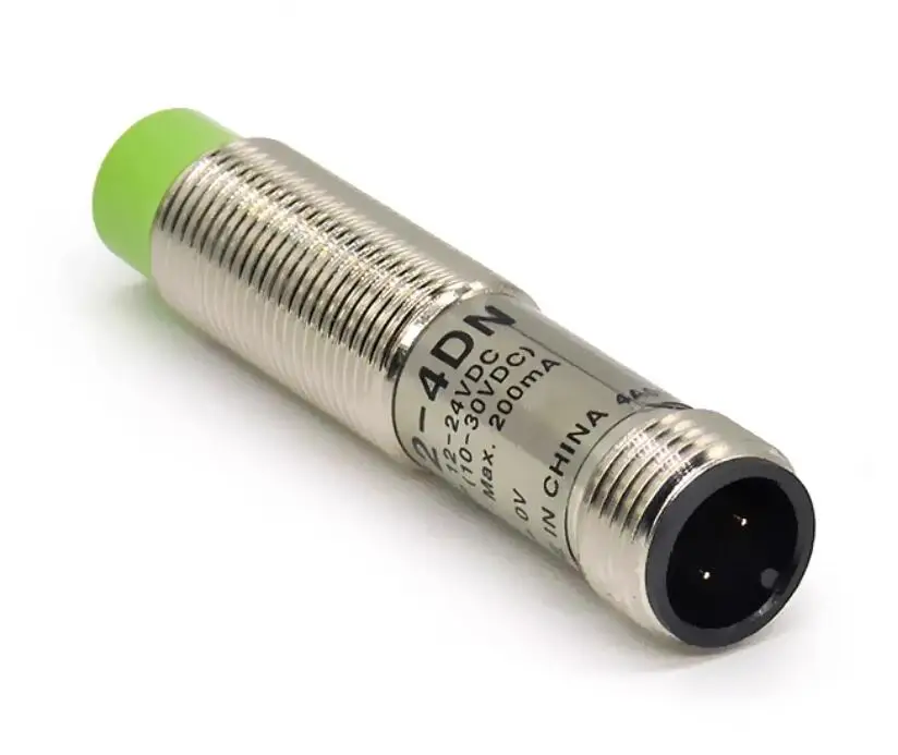 Genuine PRCM12 Proximity Switch PRCM12-2DN PRCM12-2DP DC 3-wire DC12-24V Detection Distance 2mm PRCM12-2DN2 PRCM12-2DP2