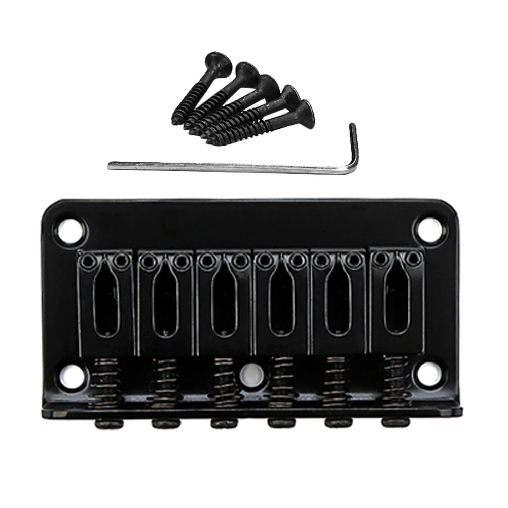 

Guitar Bridge Durable Tailpiece for Electric Part Replacement Guitars Accessories Block Bridges Saddles