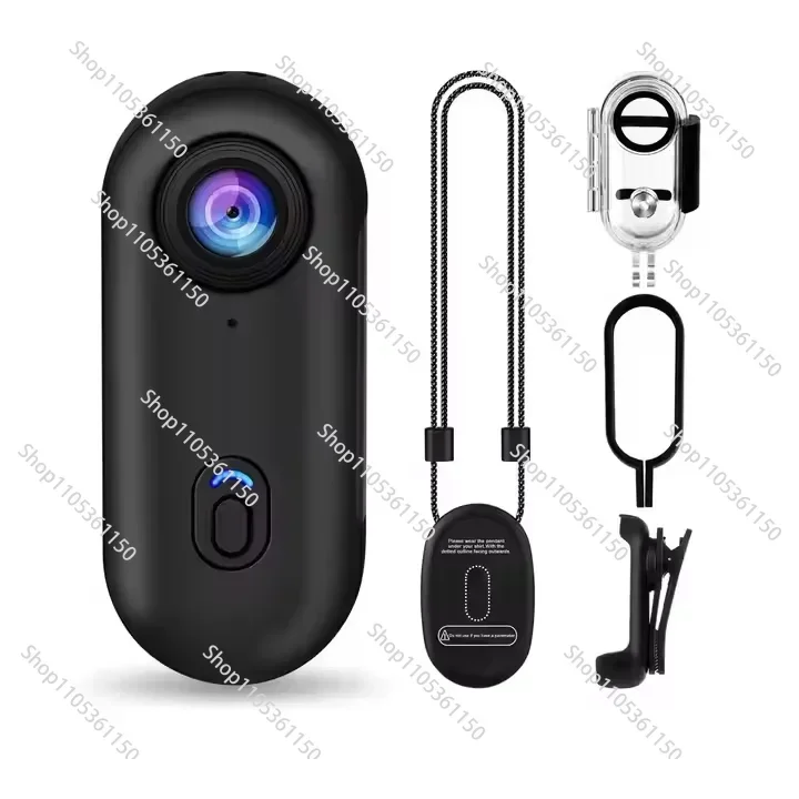 APP Control Portable Vlog  Underwater 30M Small Thumb Action  1080P WiFi Pocket Mini Body