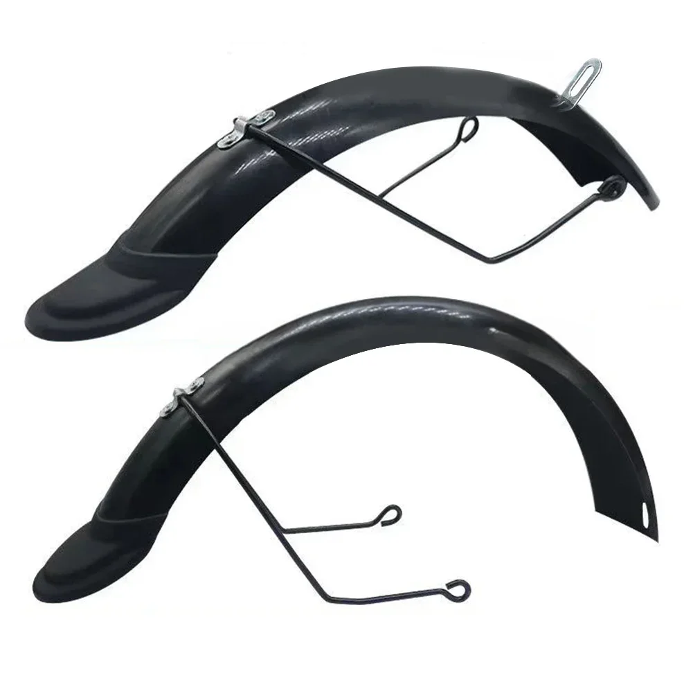 Full Coverage Front and Rear Mudguard for 14 Inch Electric Bike Splash Guard Water and Mud Protection ABS PP Material