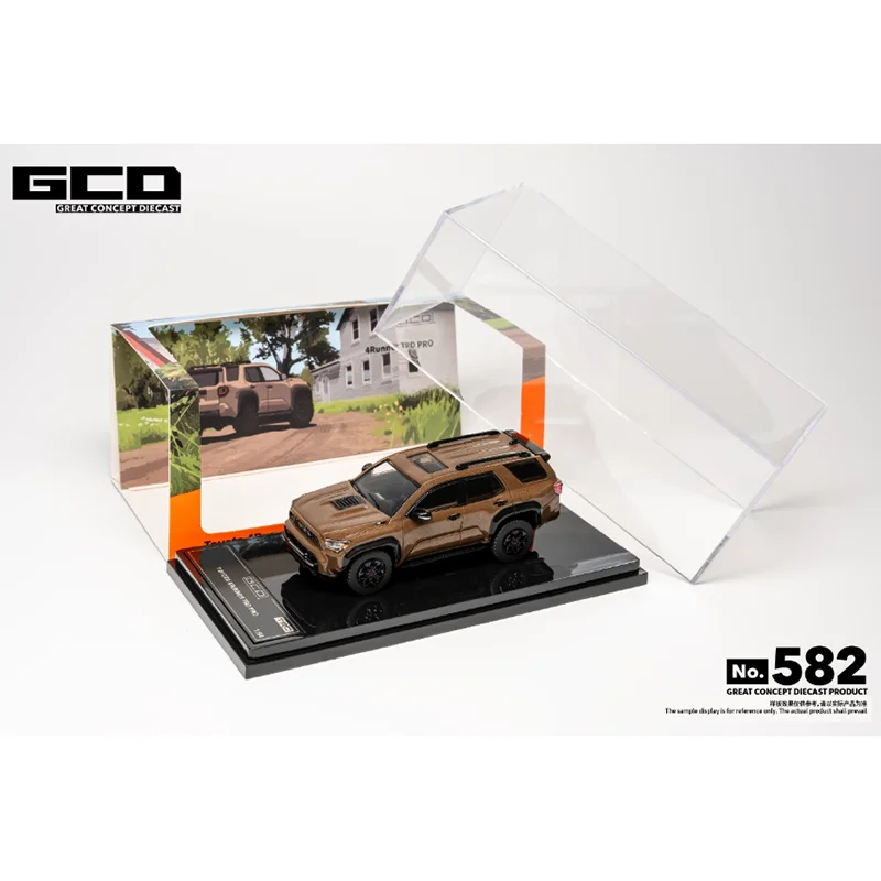 GCD 1/64 Scale 4Runner TRD PRO Die-cast Alloy Car Model Collection Piece Decorative Gift Item