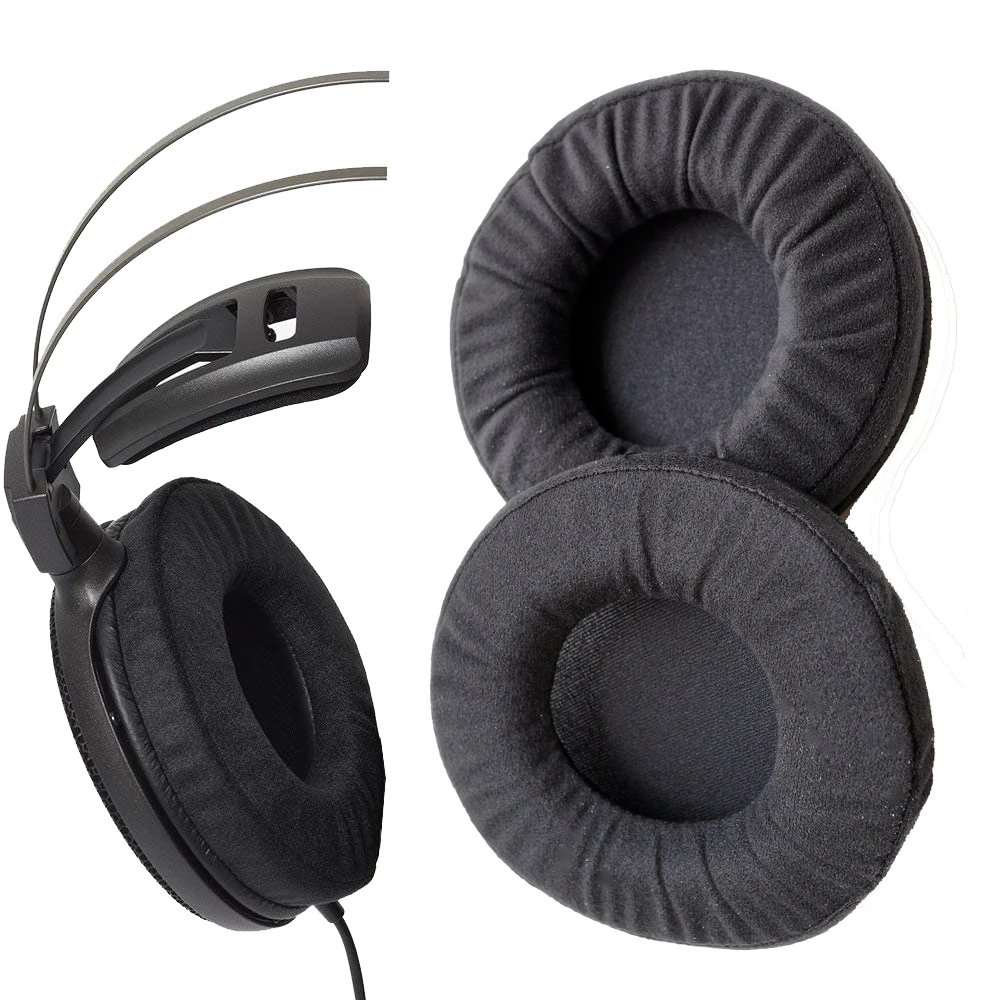 Earpads Flannelette Parts for Audio-Technica AH-AD2000/AD500 /AD700/AD900/AD1000 (Flannelette Earmuffs) (earpads 1 Pair)