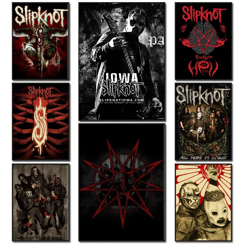 S-Slipknot-Hope Is Gone Poster Paper Print Home Living Room Bedroom Entrance Bar Restaurant Cafe Art Painting Decoration