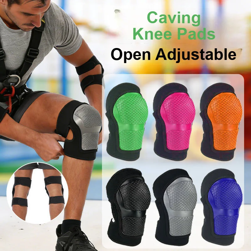 Kids Soft Shell Anti-fall Sports Knee and Elbow Pads for Roller Skating Ice Skating Cycling Caving Playground Use
