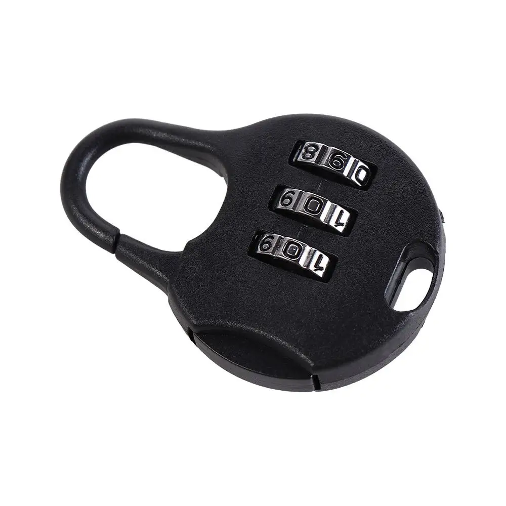 Plastic Password Combination Lock Backpack Padlock Luggage Travel Lock Padlock Gym Drawer Lock Combination Padlock Digit Locks