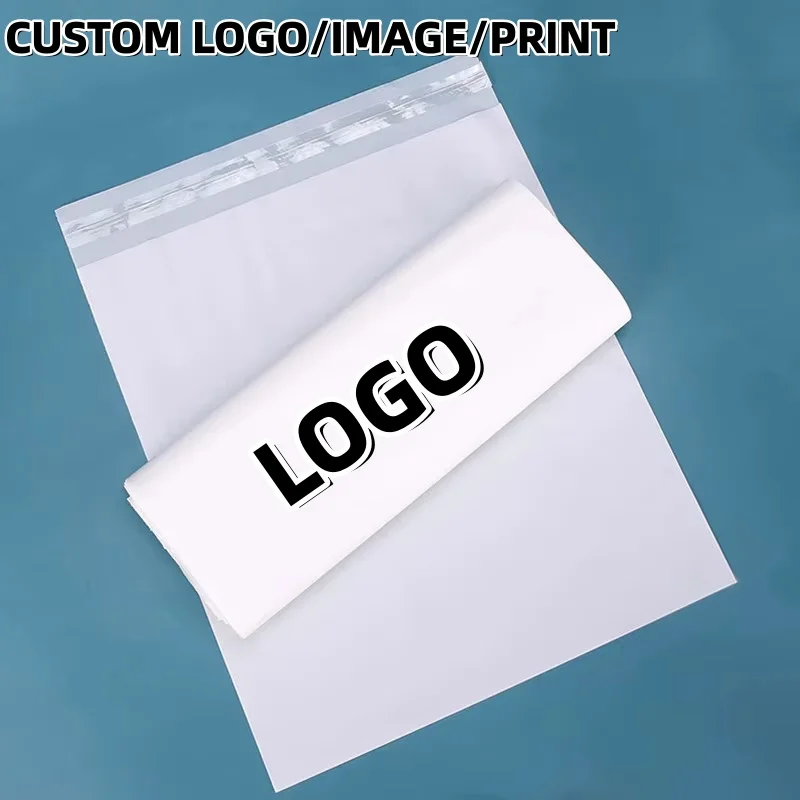 

100PCS Eco-friendly PBAT/PLA Full Biodegradable Bag Matte Self-adhesive Underwear Clothes T-shirt Towel Skirt Dress Bra Pouches