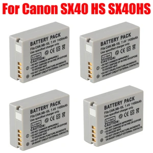 Kamera-Batterie für Canon, 7,4 V 1400mah, NB-10L NB 10L, SX40 HS SX40HS SX50 HS SX50HS G1 X G1X G15 G16 SX60 HS G3X 8 Hauptverkauf Batterie NB 10L - №5
