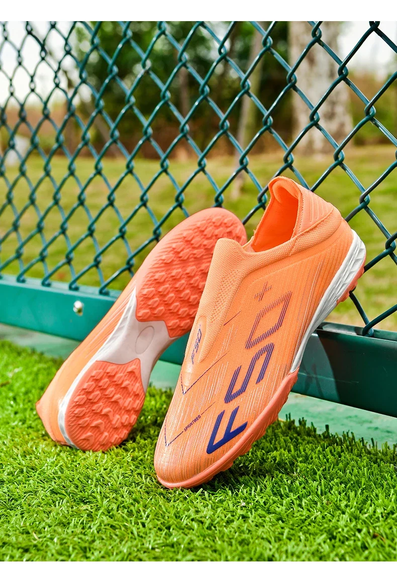 Neue Herren-Fußballschuhe, beliebte Fußballschuhe, rutschfeste Spielschuhe für Rasenplätze, hochwertige Sneaker, Hallenfußballschuhe, hohe Modelle für den Außenbereich. – Detail 30
